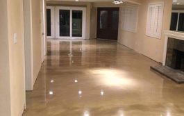 Image Concrete floor stain